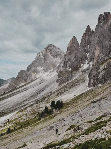 Trek de 7 jours les Dolomites en Italie : conseils, itinéraires, recommandations et photos pour réaliser un trek dans les Dolomites en Italie. Forcella di Pana