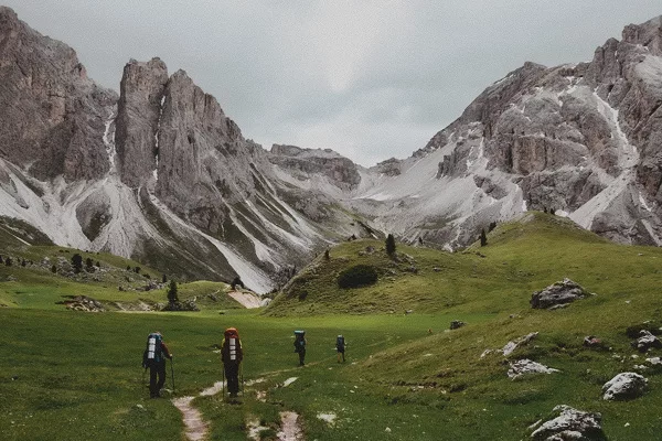 Trek de 7 jours les Dolomites en Italie : conseils, itinéraires, recommandations et photos pour réaliser un trek dans les Dolomites en Italie. Val de la Roa.