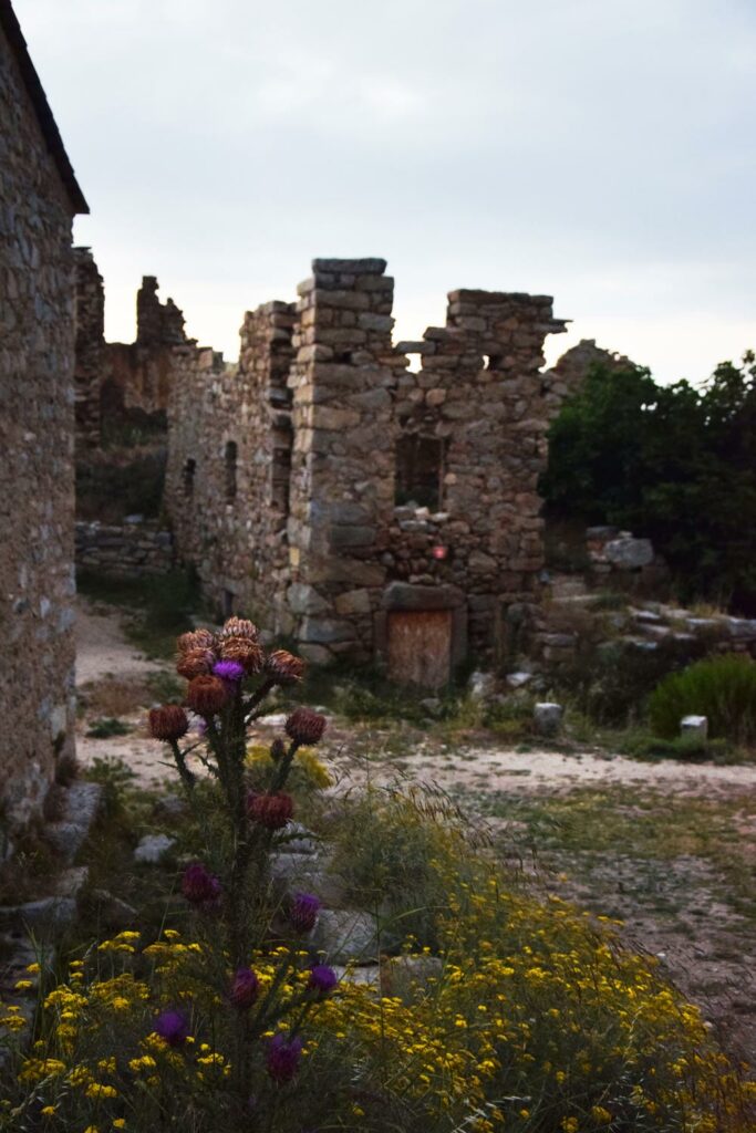 Visite et balade au village d'Occi en Haute-Corse, Balagne.