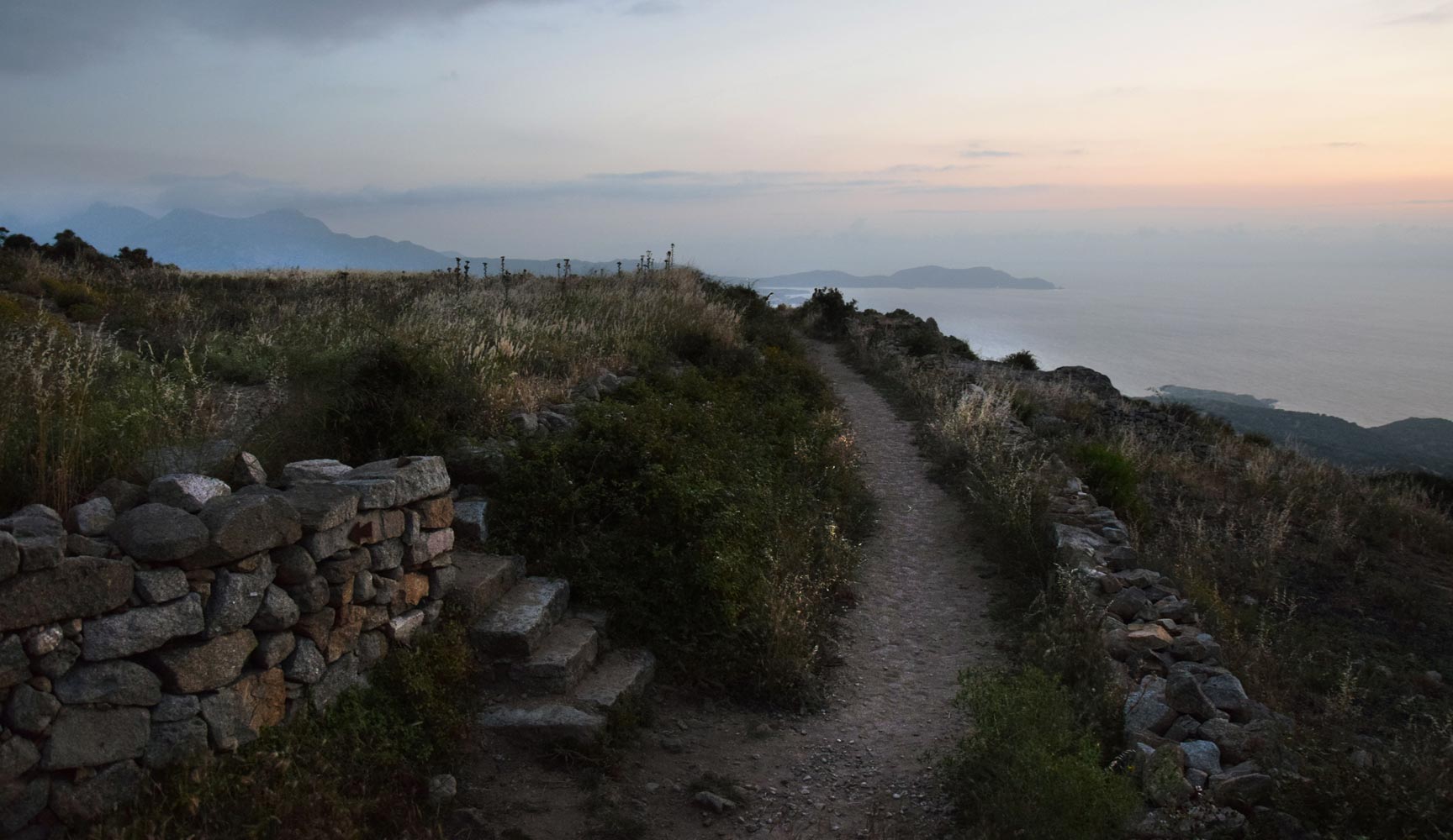 Visite et balade au village d'Occi en Haute-Corse, Balagne.