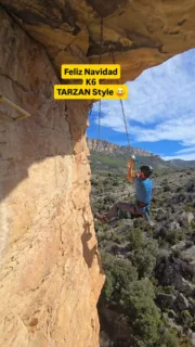Le crux de Feliz Navidad (K6) en Espagne nous a demandé quelques essais. 🙄😁 (C’est l’une des Via Ferrata les plus dures d’Espagne !)
#viaferrataextreme #viaferrata #viaferrataespaña #sportoutdoor #randonnée