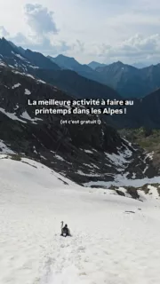 Et puis ça va plus vite... 😂

Le dénivelé négatif n'est plus un problème pour nous ! 🛷
Qui a déjà essayé ? 🥶

#alpes #luge #randonnée #trekking #neige