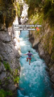 La meilleure activité à faire pendant la canicule ! 🥵

 👉🏼 Toutes les infos sur @explore_a_perte_de_vue 

#viaferrata #canicule #alpesmaritimes #regionpaca #été2026