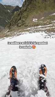 Rafraîchissement garantie, par contre, ça se mérite ! 🥾🥵

#montagne #randonnée #rando #canicule #trek
