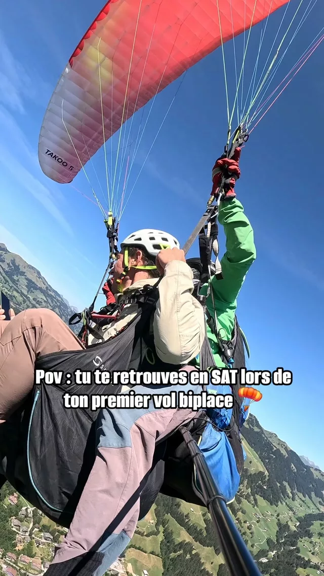 Un pur moment d'adrénaline avec @paragliding_gstaad 🤯

Le parapente, c'est l'activité que tu dois absolument tester au moins une fois dans ta vie ! Alors si tu viens visiter la région de @gstaad_officiel, n'hésite pas à réserver ton vol biplace !

Qui a déjà fait du parapente ? 🪂

*Invitation 

#parapente #paragliding #paraglidingtandem #gstaad #paraglidinglife