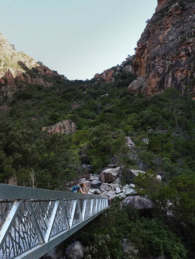Les Gorges de Spelunca, pont suspendu