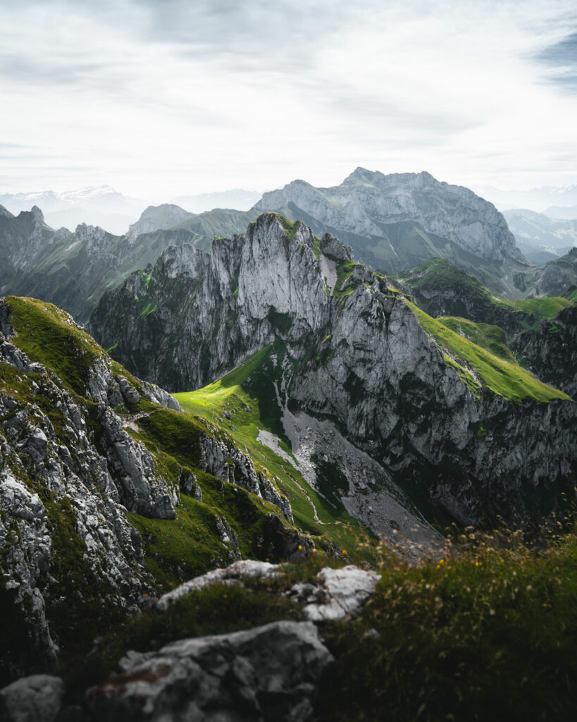 Randonnée à la Dent d'Oche Chablais Haute Savoie Alpes proche de Genève