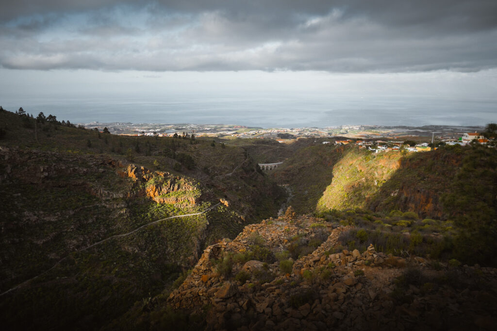 Escalade sportive en Couenne à Guaria grimper sur l'île de Tenerife