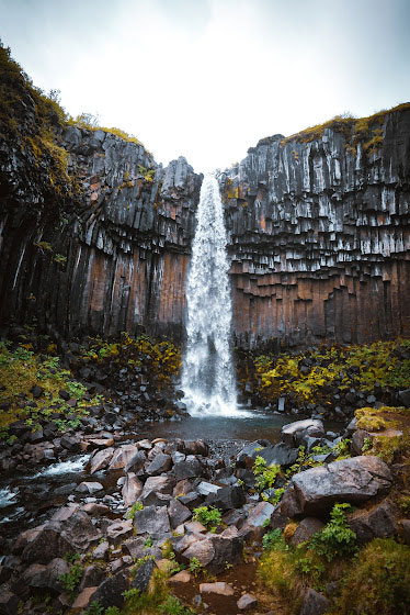 Blog d'itinéraires de trek et randonnée et conseil voyage. Randonnée à Kristínartindar dans le parc national de Skaftafell en Islande.