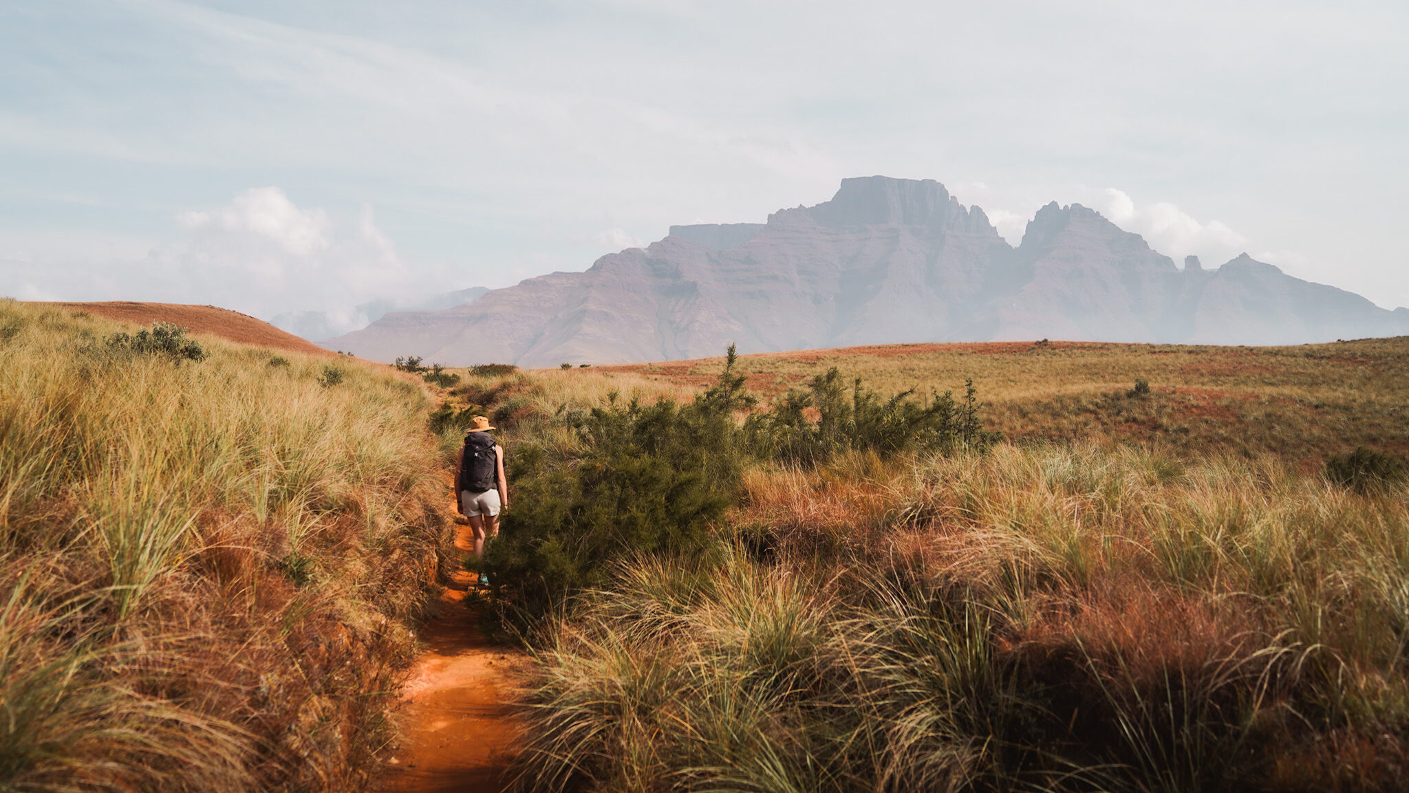 Road trip et safari en Afrique du Sud : parc Kruger, côte est, Drakenberg. Randonnée dans les montagnes du Drakensberg.