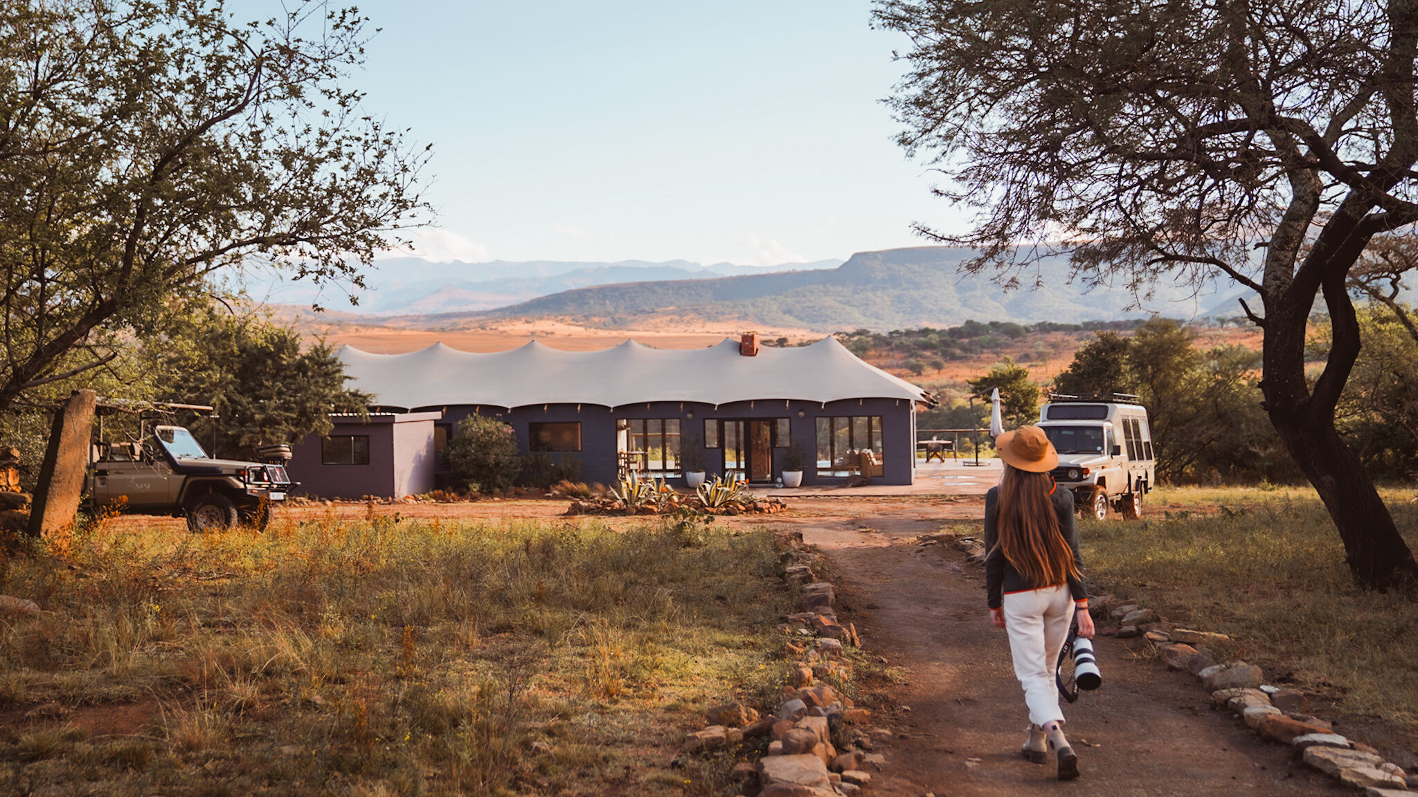 Road trip et safari en Afrique du Sud : parc Kruger, côte est, Drakenberg. Sasi Bush Lodge.