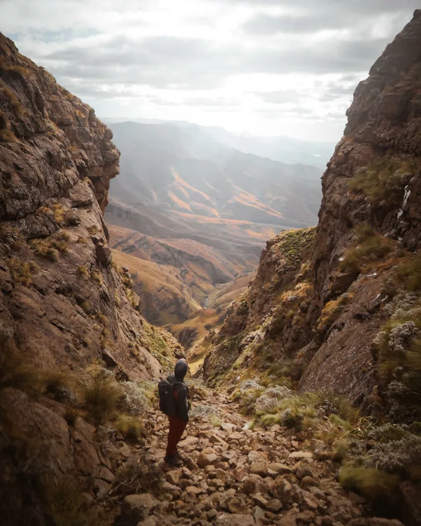 Tugela Falls : randonnée incontournable en Afrique du Sud dans les montagnes du Drakensberg.