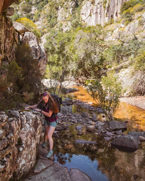 Randonnée du Canyon Rio Oridda en Sardaigne. Itinéraire, recommandations, conseils et photos de voyage et randonnée en Sardaigne en Italie.