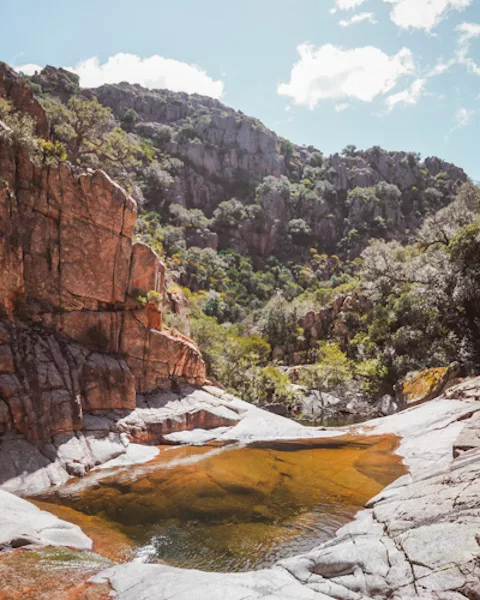 Randonnée du Canyon Rio Oridda en Sardaigne. Itinéraire, recommandations, conseils et photos de voyage et randonnée en Sardaigne en Italie.