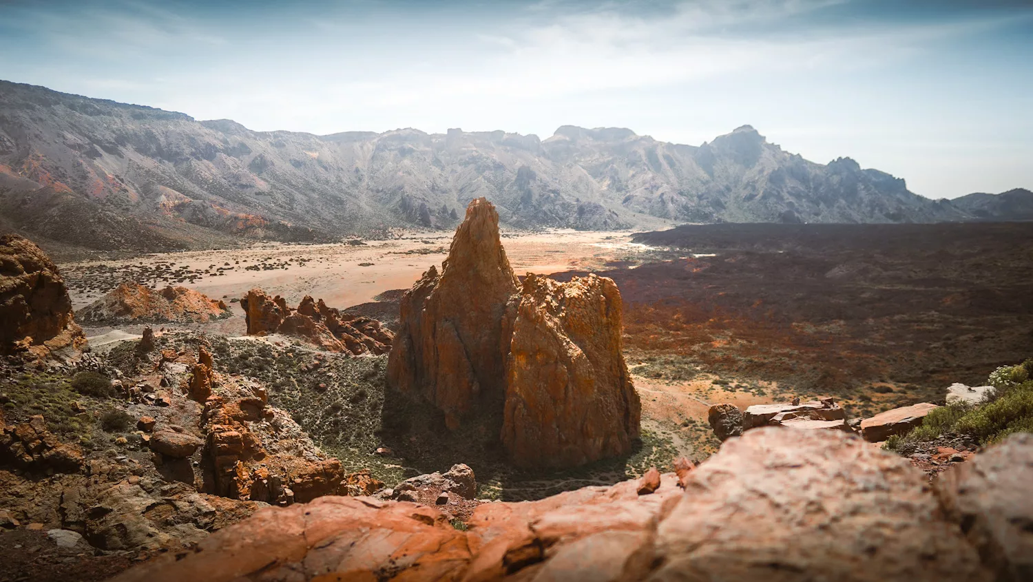 Randonnée aux Roques de García et rocher Cinchado dans le parc national du Teide à Tenerife (îles Canaries, Espagne). Itinéraire, recommandations et photos pur randonner et voyager à Tenerife.