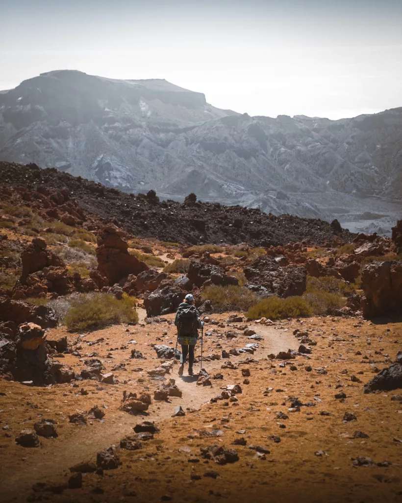 Randonnée aux Roques de García et rocher Cinchado dans le parc national du Teide à Tenerife (îles Canaries, Espagne). Itinéraire, recommandations et photos pur randonner et voyager à Tenerife.