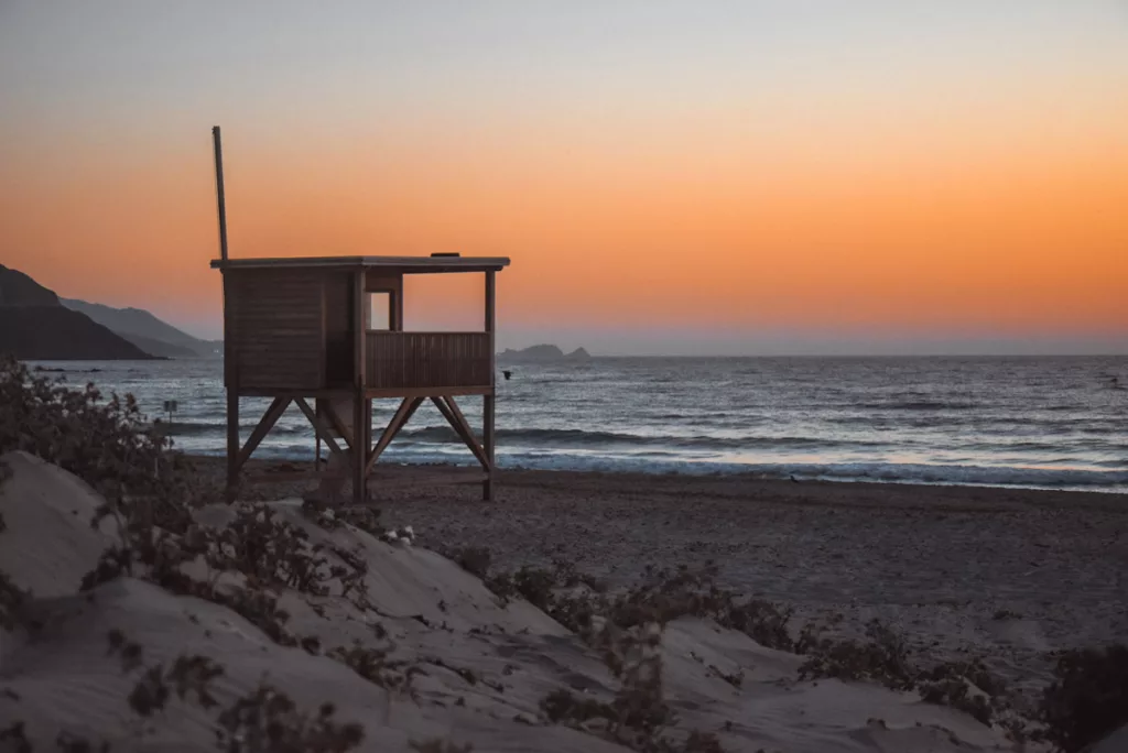 Plage de l'Ostriconi, plus belle plage du nord de la Corse en balade dans le désert ds Agriates.