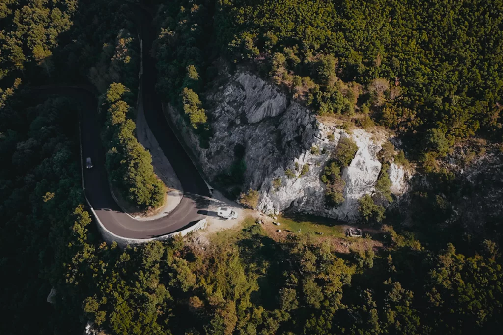Falaise U Tipponu, falaise rapide d'accès en Corse proche de Bastia et du col de Teghime.