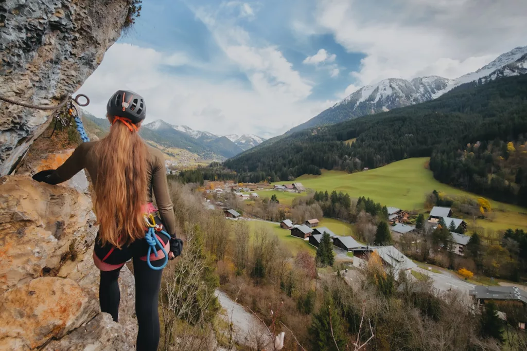 Via Ferrata en Haute-Savoie aux Saix de Miolene