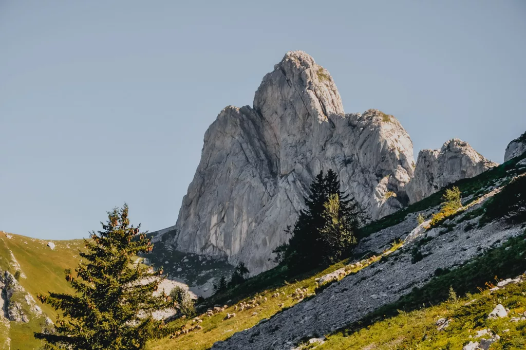 Rochers du Ranc des Agnelons, randonnée à Villard de Lans dans le Vercors.