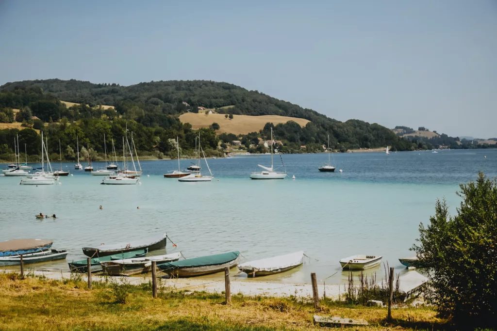 Lac de Paladru en Isère