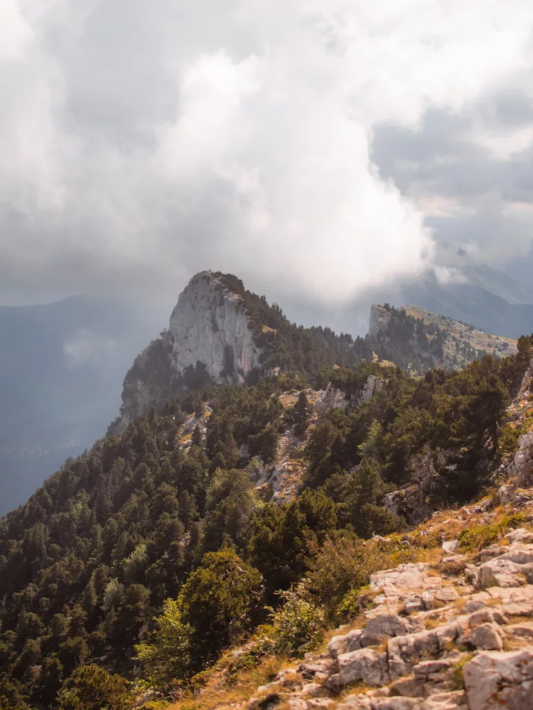 Vue sur le vercors depuis le moucherotte