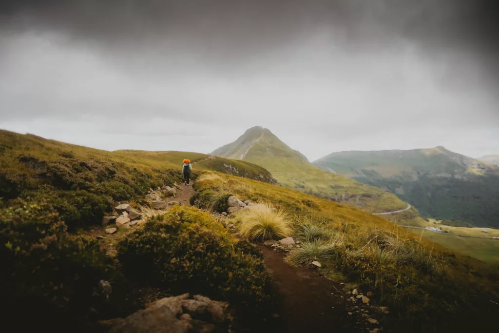 Trek dans le cantal 5 jours dans le Massif Central, volcans d'Auvergne.