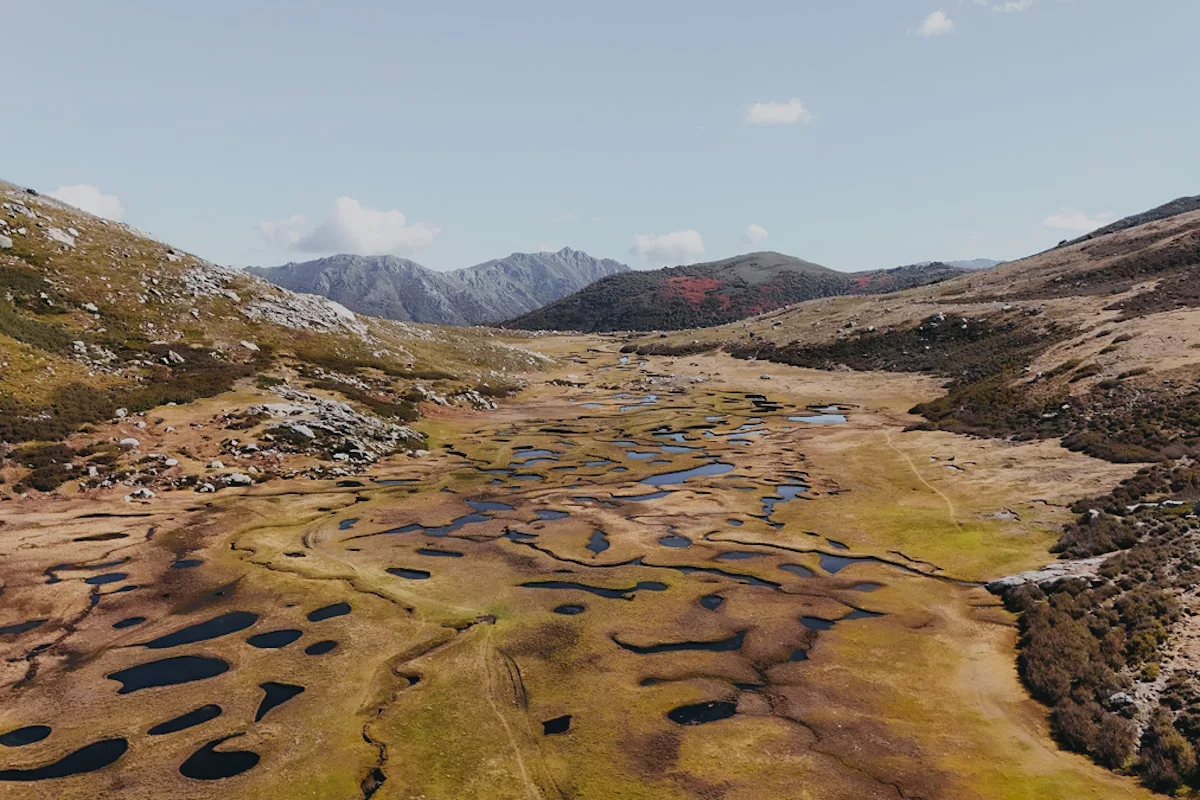 Pozzi du Cal d'Ese en Corse du Sud, l'un des plus beaux paysages sauvages de Corse proche du GR20.