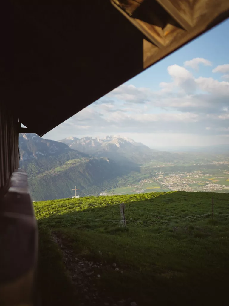 Chalet d'alpage au Petit Môle en Haute-Savoie.