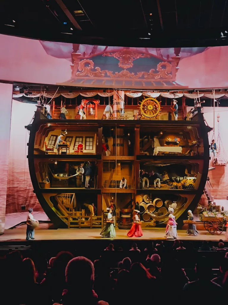 Le Dernier Panache, spectacle au parc d'attraction du Puy du Fou situé en Vendée.