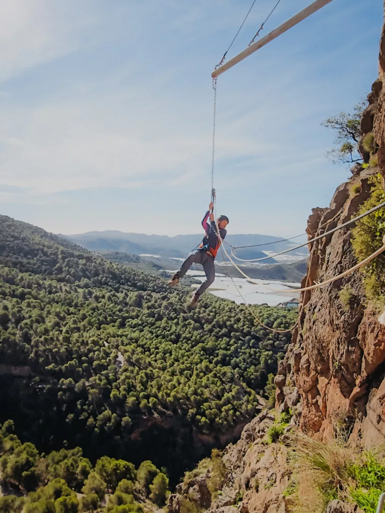 Guide des Via Ferrata en Espagne : Via Ferrata de Castela en Andalousi