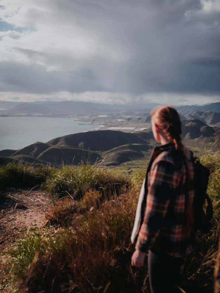 Randonnée dans la région de Murcie proche de Carthagène et La Azohia.