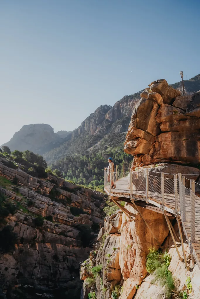 El Caminito del Rey les passerelles sont fantastiques
