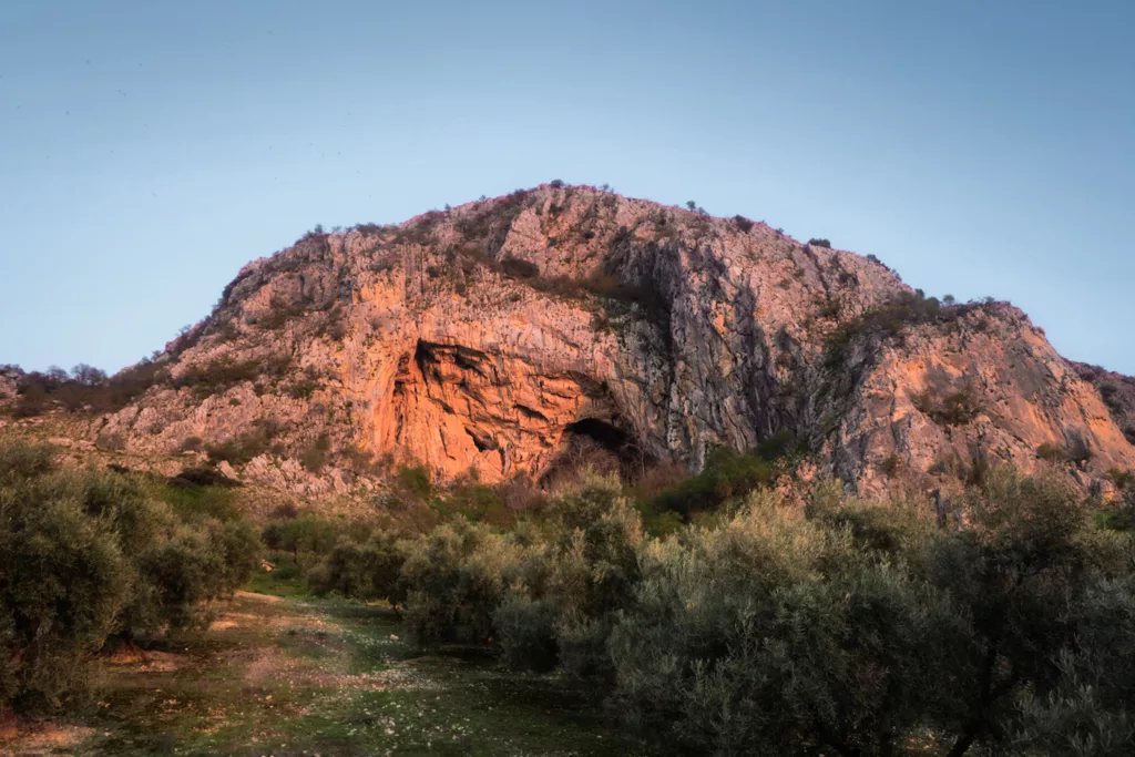 Esacalde à la Cueva de las Brajas (Archidona) en Andalousie dans le sud de l'Espagne.