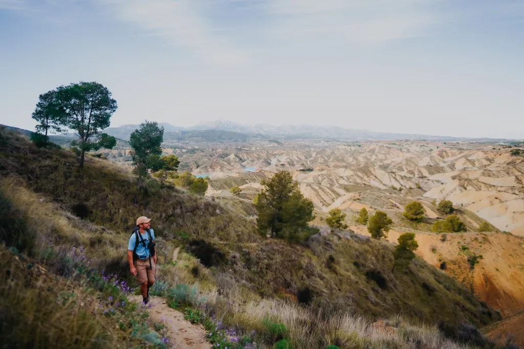 Paysages magnifique de la région de Mucie (lac d'Algeciras) en Espagne.