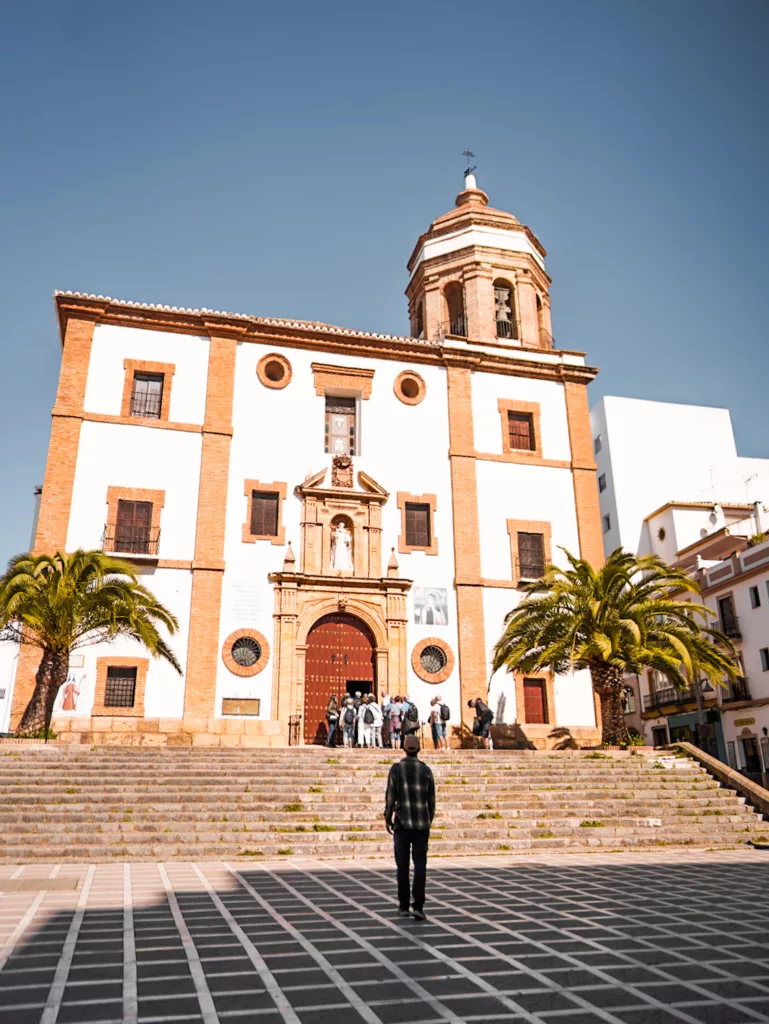 Visite de la ville de Ronda en Andalousie : liste des monuments historiques à visiter. Iglisia de Nuestra Senora de Merced.