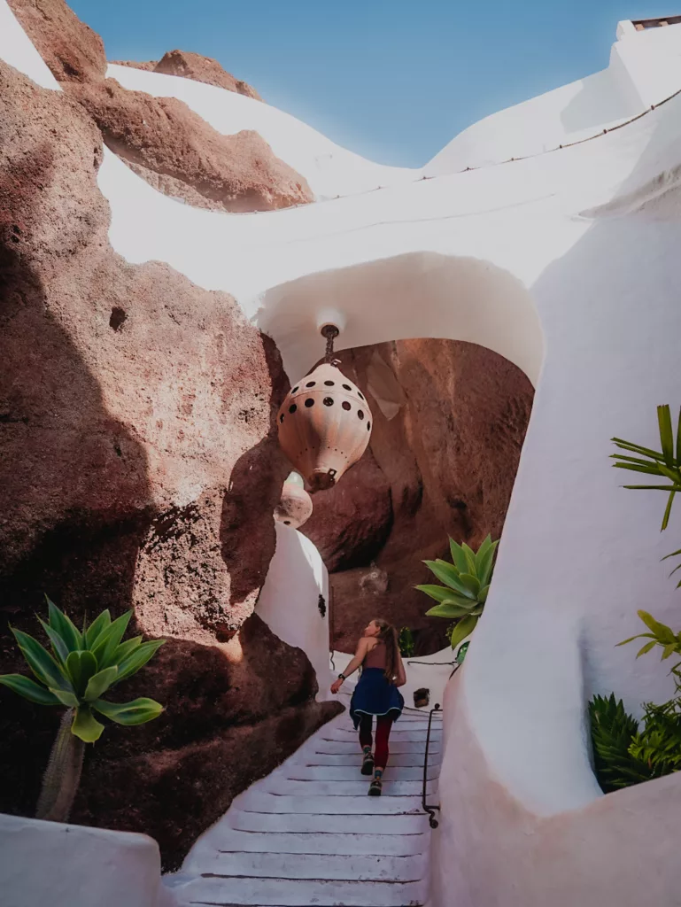 Musée Lagomar à Lazarote. Découverte de l'oeuvre de César Manrique. Lieu insolite à visiter à Lanzarote.