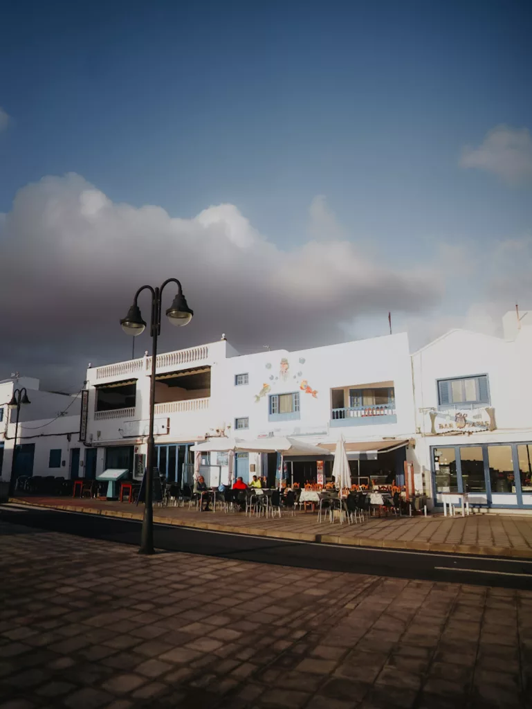 Village d'Orzola à Lanzarote.