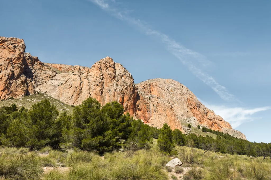 Escalade à Zújar en Andalousie proche du déqert de Gorafe et de Guadix