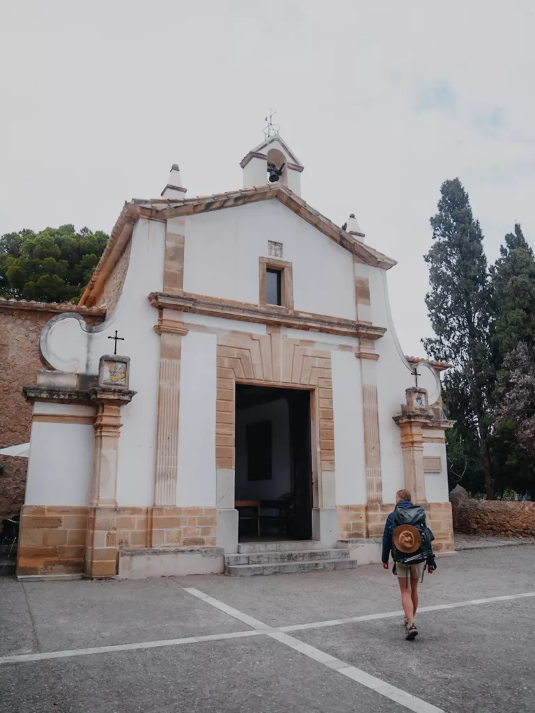 Calvaire de Pollença à Majorque, fin du GR221.