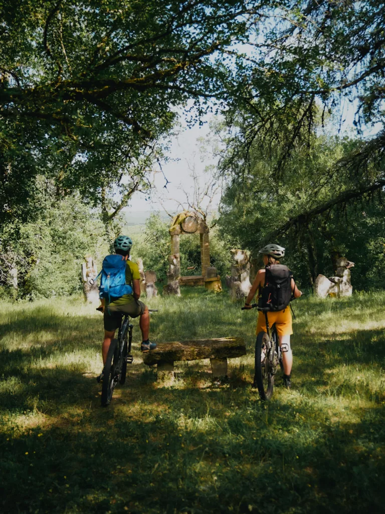 Circuit VTT Quercy Outdoor "Flirt avec la Dordogne"? Idée d'itinéraire de VTT dans le Lot.