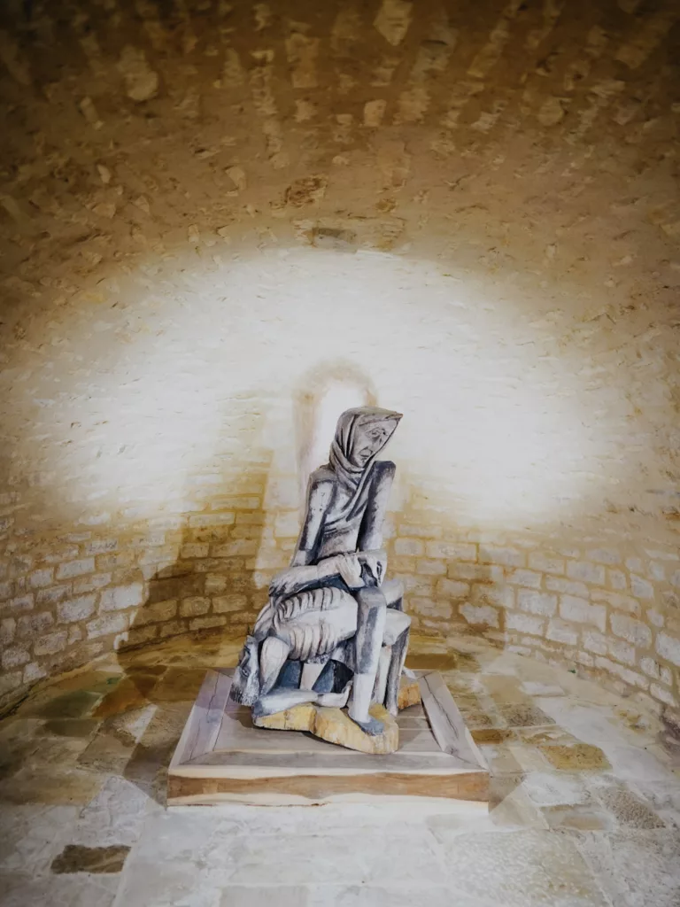 Village des Arques dans la région de Gourdon dans le Lot. Visite du musée Zadkine, sclupteur du XXème siècle.