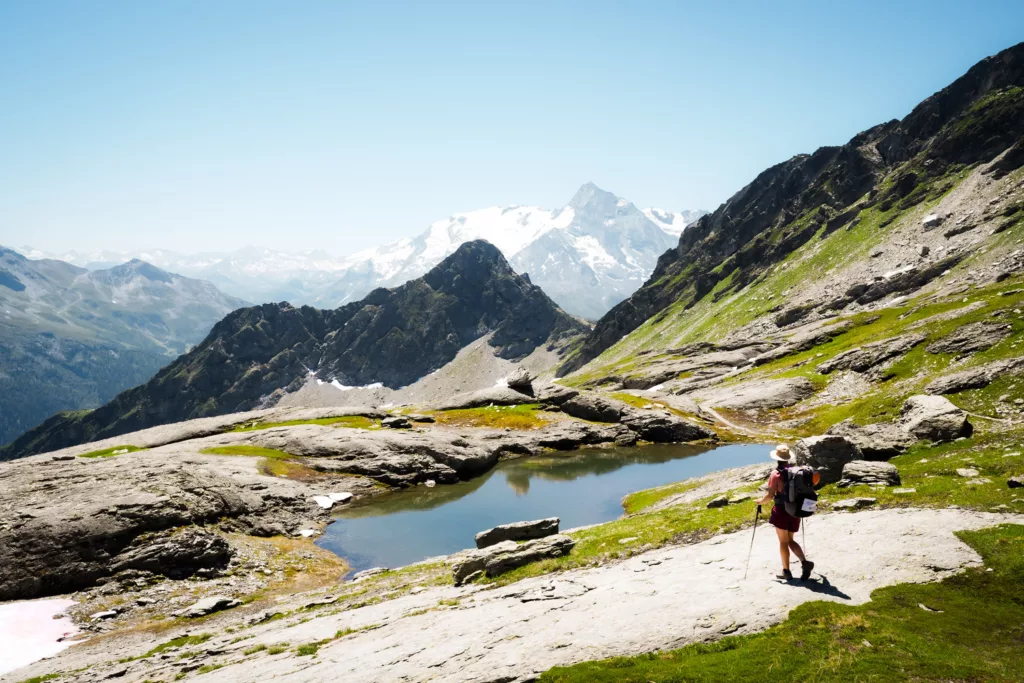 Grand Tour de Tarentaise, grand trek dans les Alpes (Savoie, Haute Savoie), alternative au Tour du Mont Blanc. Itinéraire de trek depuis Bourg Saint Maurice en Tarentaise, Vanoise. GTT