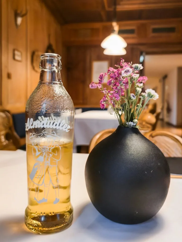 La célèbre boisson Autrichienne Almdudler