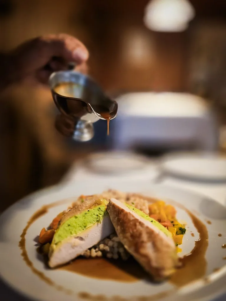 Le restaurant de l’hôtel Gastoff Aldler dans la région du Bregenzerwald